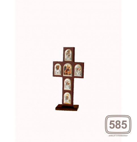 Хрест з іконами, висота 34 cм.