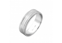 Обручальное кольцо серебряное ОС-5505 *