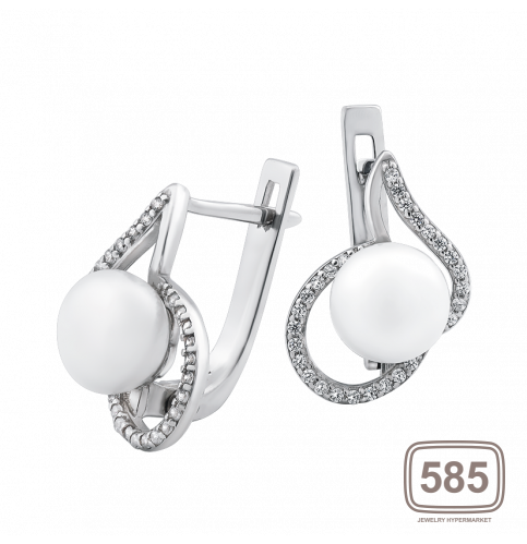 Сережки срібні  ЛК-0153рС *