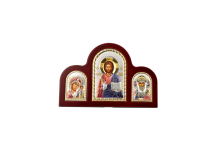 Триптих со Спасителем, Богородицей Казанской и Святым Николаем