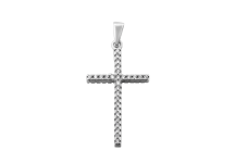 Хрестик срібний