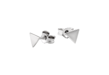 Сережки срібні пусети маленький Трикутник