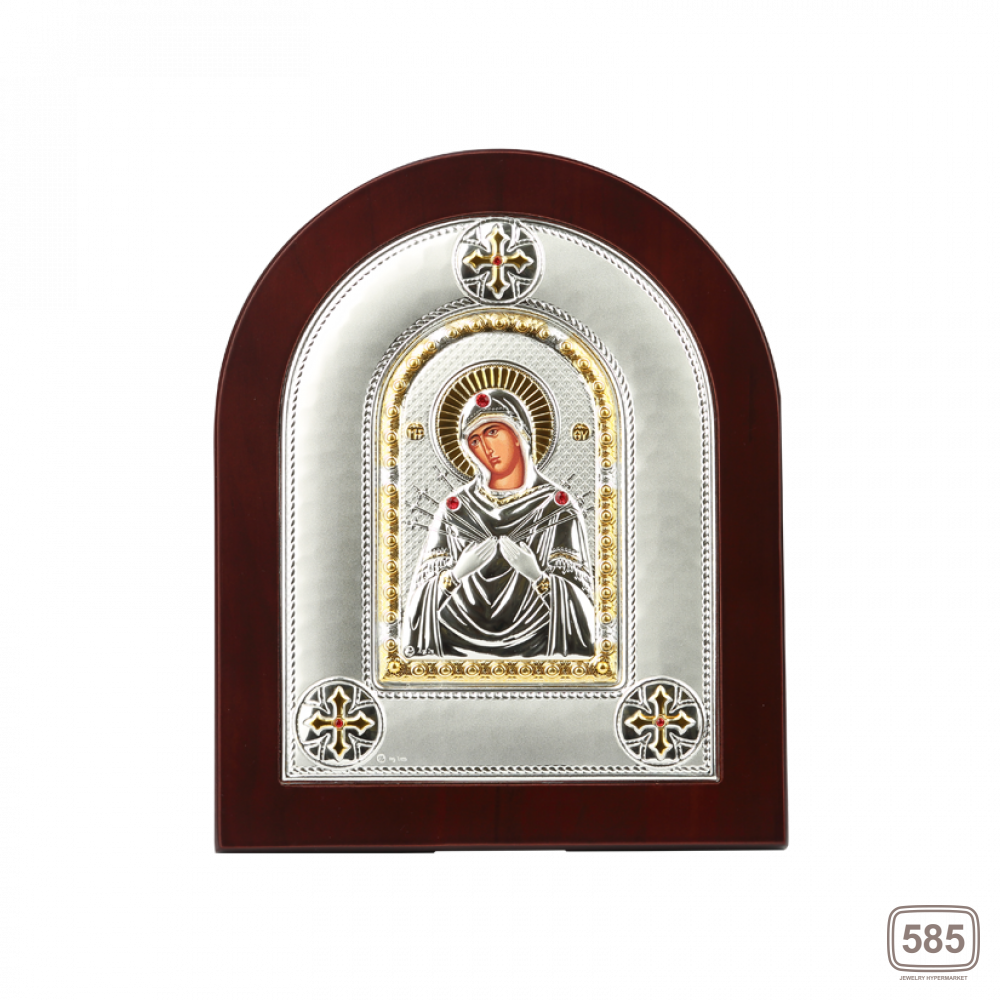 Ікона Богородиця Семистрільна із каменями