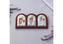 Триптих зі Святим Миколаєм, Богородицею Казанською та Богородицею Єрусалимською 