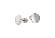 Срібні сережки пусети матові сфери