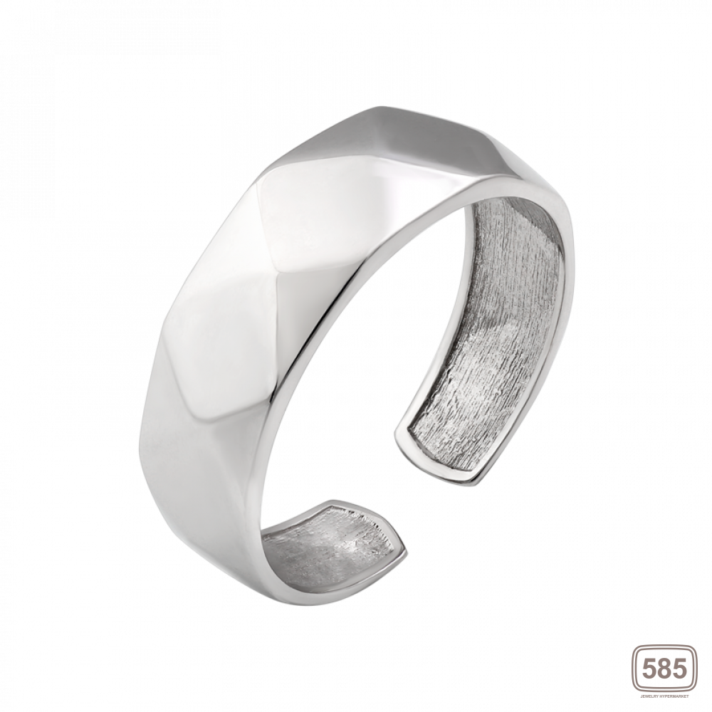 Серебряное кольцо Грани