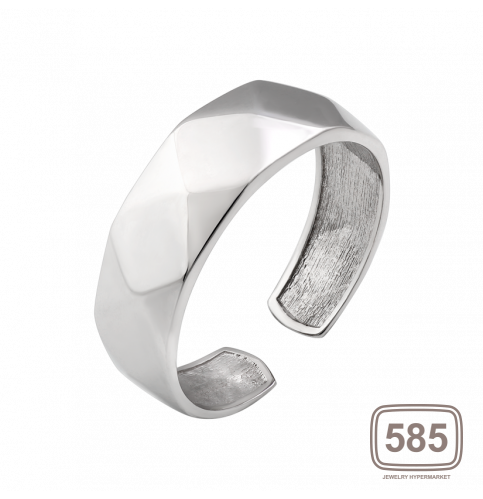 Серебряное кольцо Грани