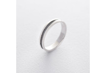 Срібний перстень з чорнінням