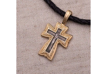 Православний хрест (чорніння, позолота)