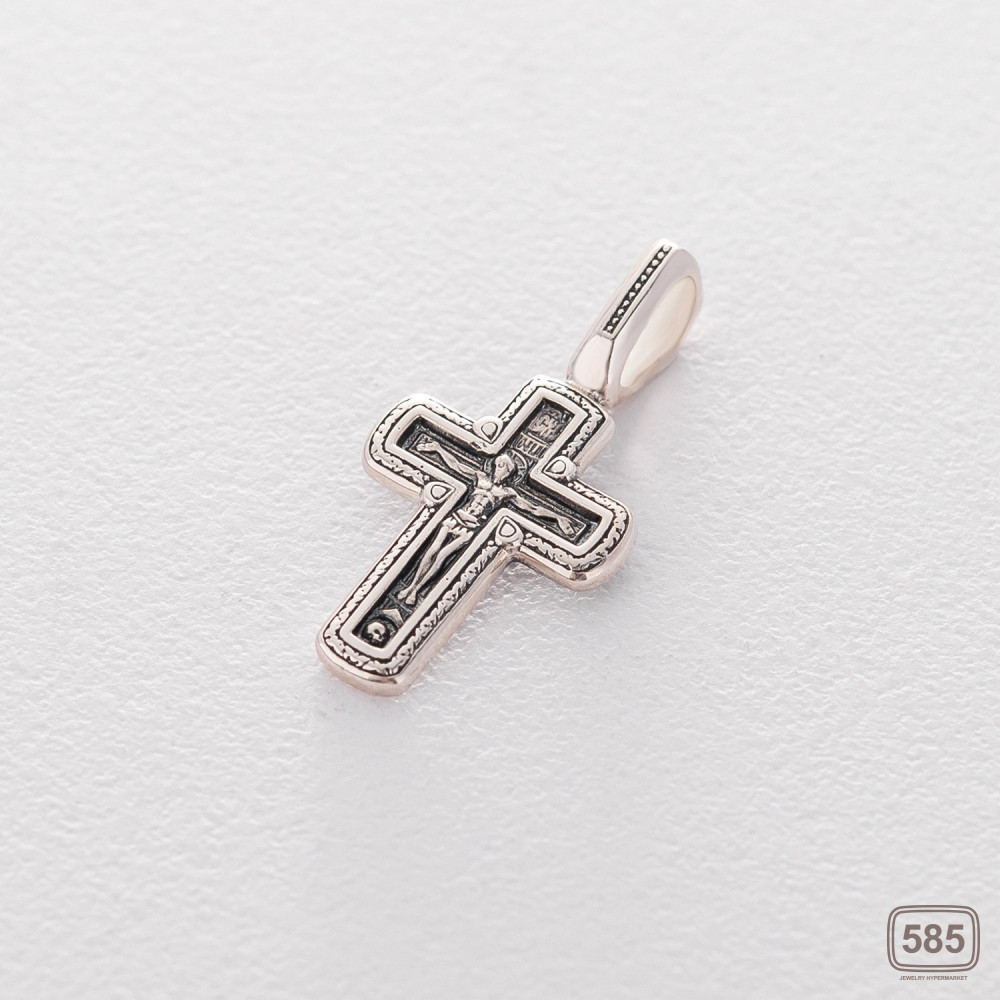 Православний хрест зі срібла