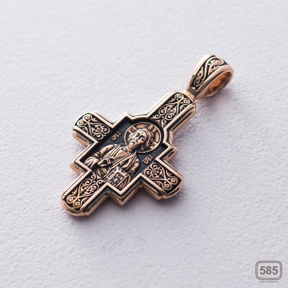Золотий хрест «Господь Вседержитель. Великомученик 
Пантелеймон Цілитель »