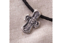 Православный серебряный крест 