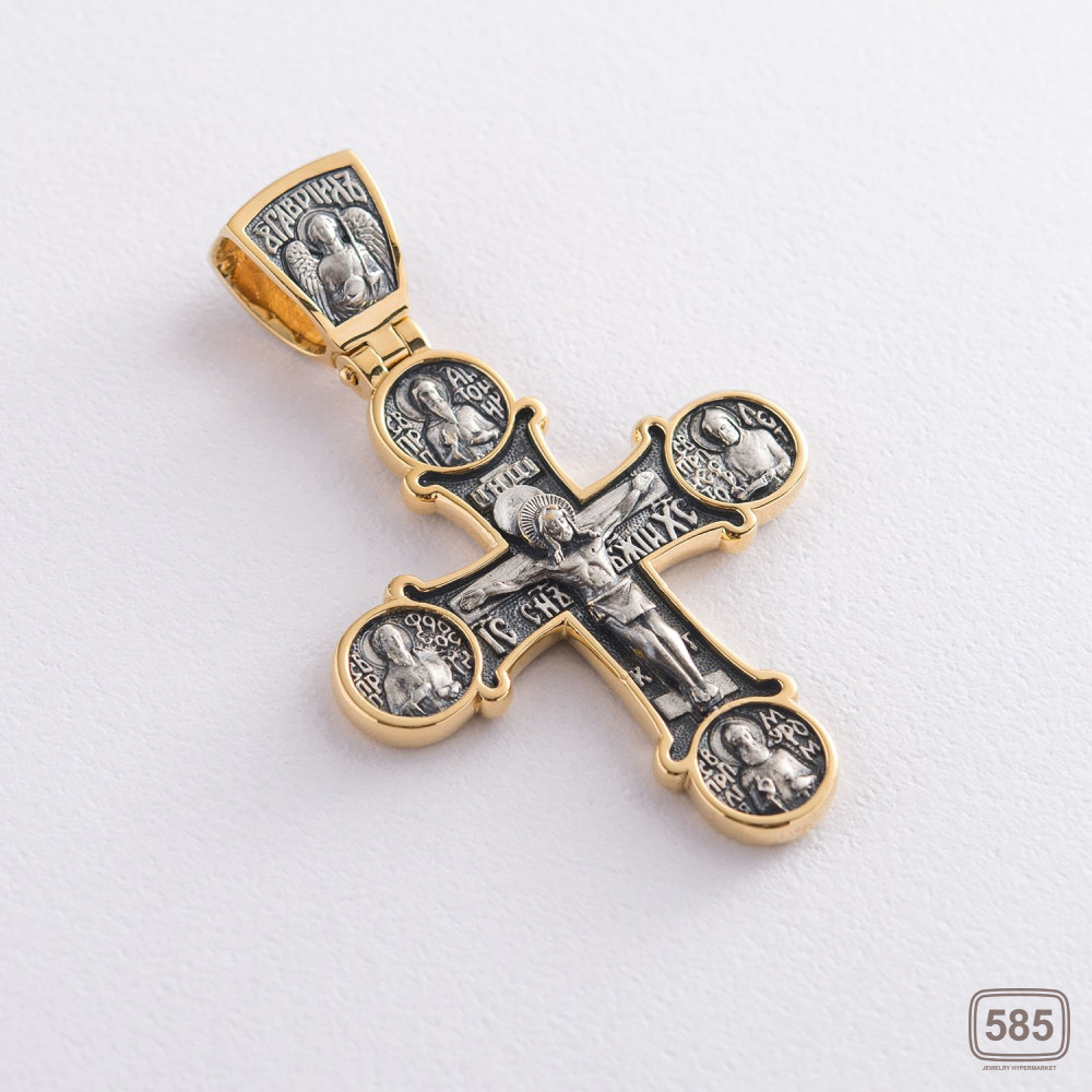Православный крест (чернение,позолота)