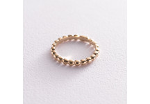 Золотое кольцо в стиле минимализм