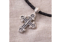 Православный крест с чернением