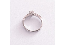 Золотое помолвочное кольцо (бриллианты) 
кб0217nl