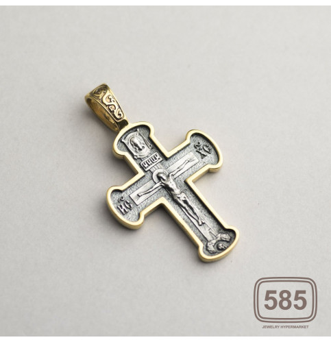 Православный крест (чернение, позолота)