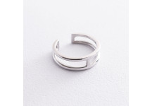 Серебряное кольцо в стиле минимализм
