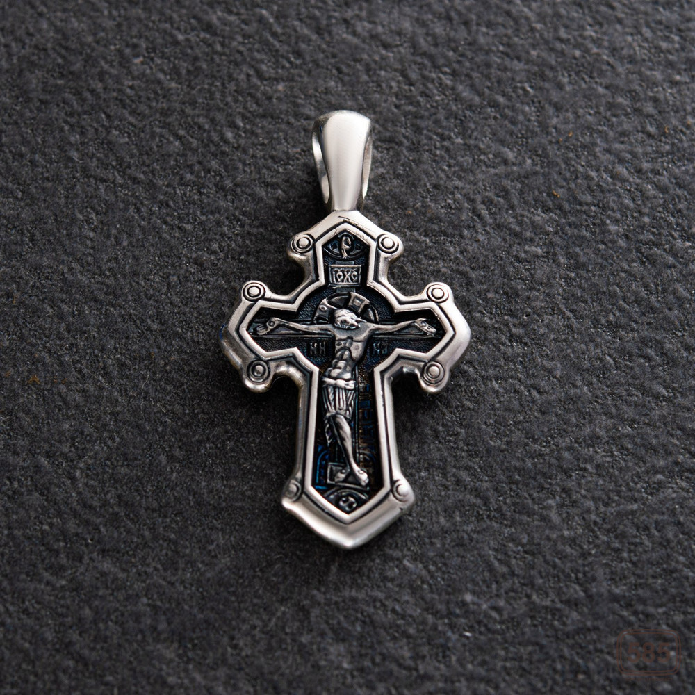 Православный крест (чернение)