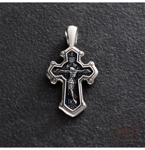 Православный крест (чернение)